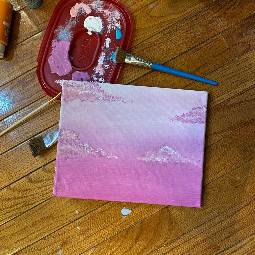 Fundraising painting